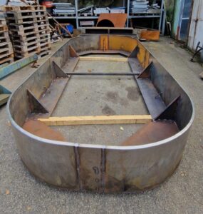 Planteringslåda i corten