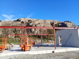 Tillverkning och montage av smidesstomme